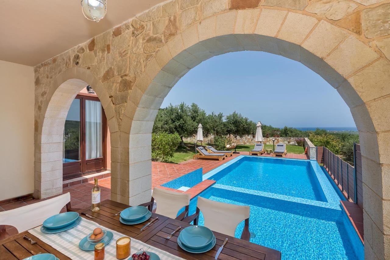 Villa Katerina With Eco Heated Pool Spilia  Exterior photo