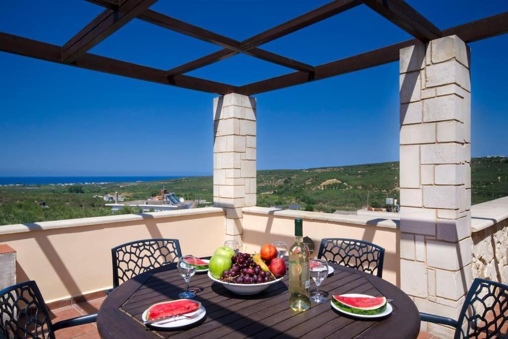 Villa Katerina With Eco Heated Pool Spilia  Exterior photo