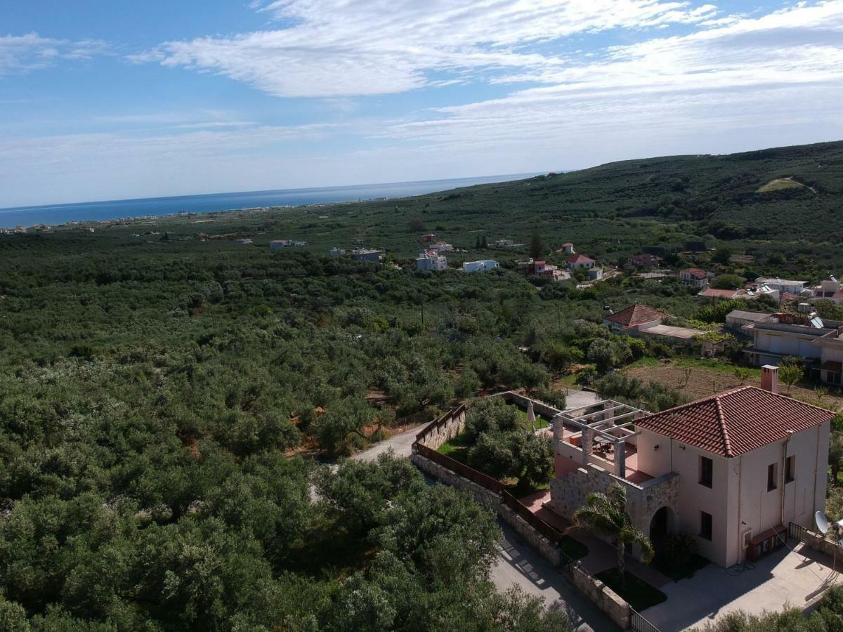 Villa Katerina With Eco Heated Pool Spilia  Exterior photo